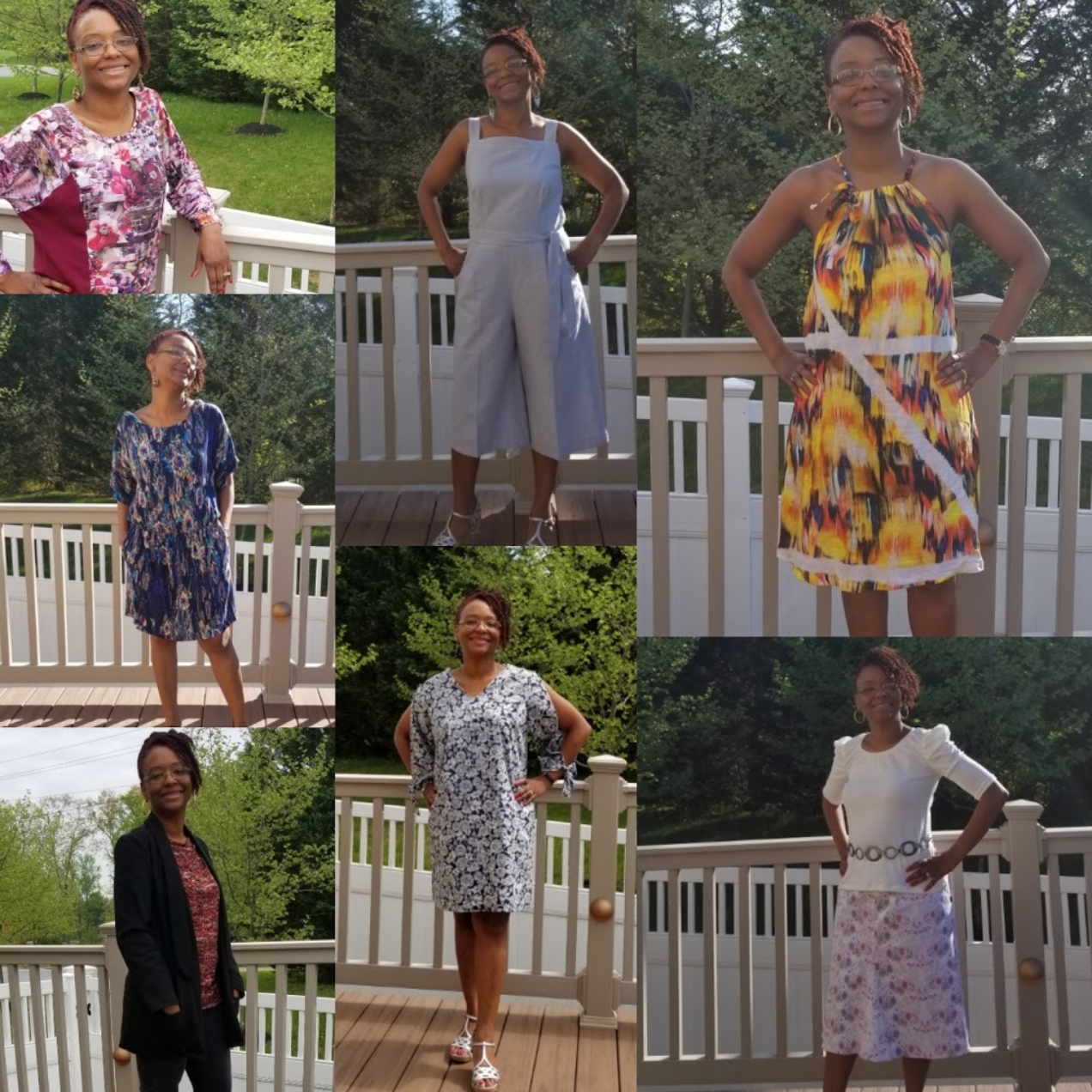 Everything I wore for Me Made May 2018